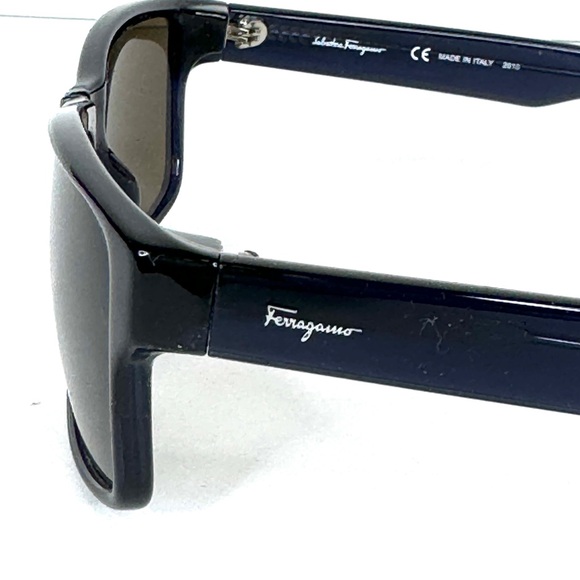SALVATORE FERRAGAMO 57mm Square Sunglasses Blue SF960S Made In Italy main image 10